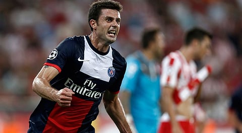 PSG midfielder Thiago Motta (File|AP)
