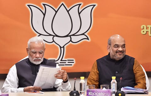 Prime Minister Narendra Modi and BJP President Amit Shah. (Photo: PTI)