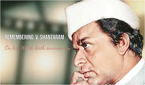 Widely hailed as one of the pioneers of Indian cinema, V. Shantaram was a successful director, actor and producer who played a vital role in introducing sound and colour to Indian cinema. (Youtube Grab)