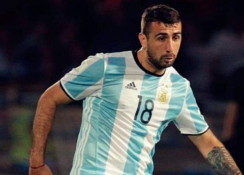 Lucas Pratto of Argentina (Photo| Twitter/VarskySports)
