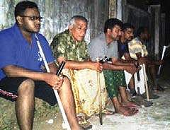 Members of a community policing squad at Varapuzha    Express