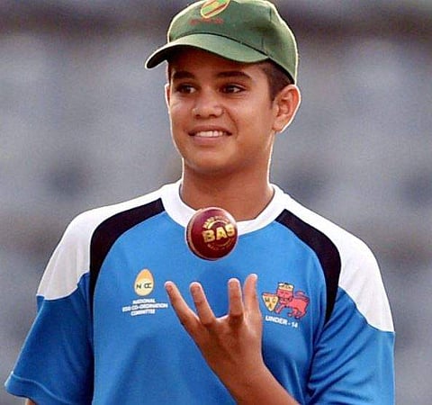 Sachin Tendulkar's son Arjun Tendulkar. | PTI