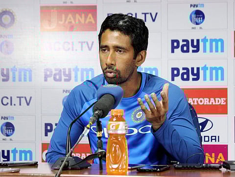 Indian cricketer Wriddhiman Saha | PTI