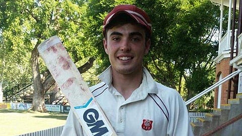 Shane Dadswell scored 490 off just 151 balls. (Photo | King Ed VII School Twitter)