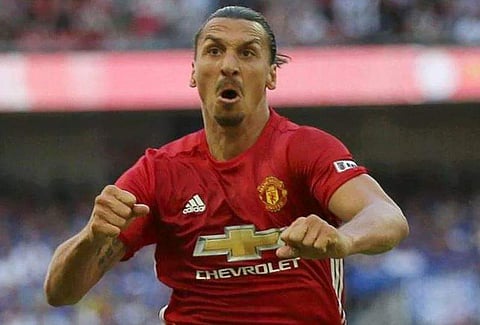 Manchester United striker Zlatan Ibrahimovic (File | AP)