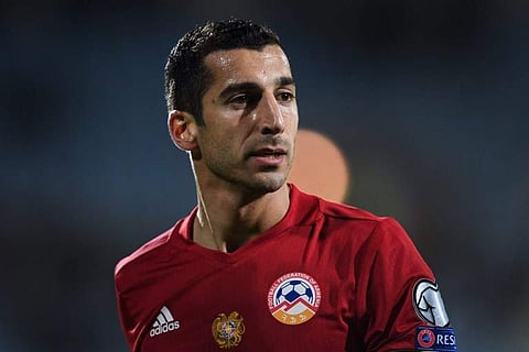Armenia midfielder Henrikh Mkhitaryan on Manchester United | AFP