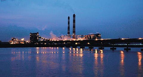 While the view of Emmore Creek might by beautiful, the plight of the water body isn’t, thanks to pollutants from the industries | P Jawahar