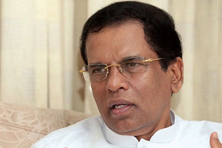 Sri Lankan President Maithripala Sirisena.  (File | PKB)