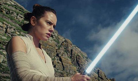 Daisey Ridley in Star Wars: The Last Jedi | YouTube