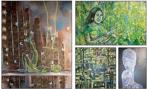 ‘Unexpected Pleasures’ on canvas