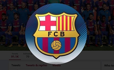 FC Barcelona, one of the widely supported football club was founded today 117 years ago and is still going strong producing some world class football players. (Photo: Screenshot/Twitter @FCBarcelona)
