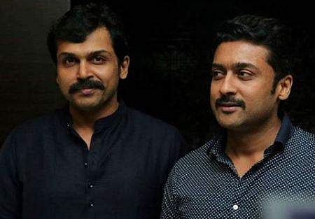 Karthi and Suriya