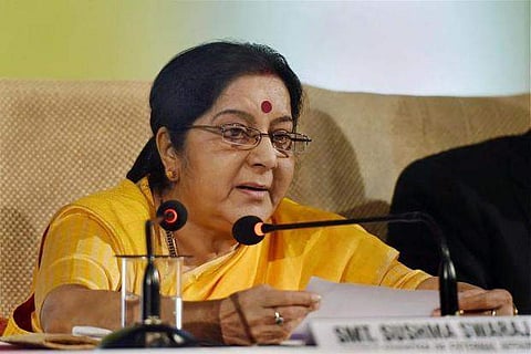 External Affairs Minister Sushma Swaraj (File| PTI)