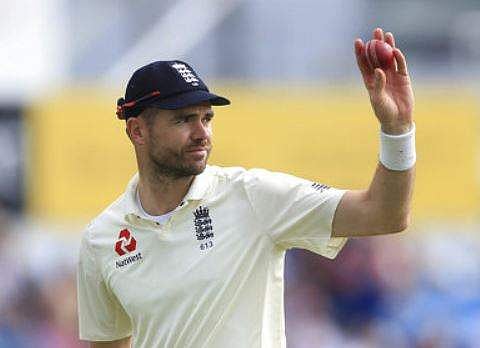 Veteran England pace spearhead James Anderson. | AP