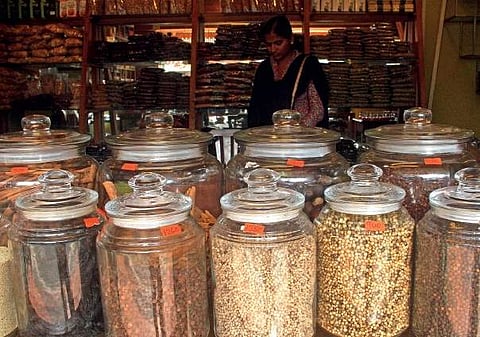 Spices at a shop in  Jew Town | Melton Antony