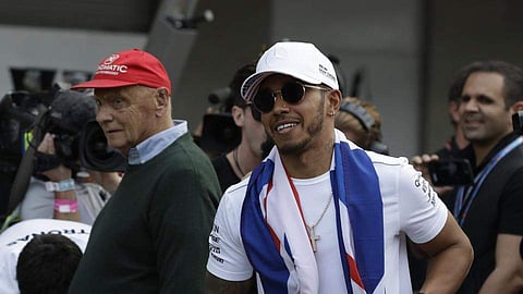 Formula One champion Lewis Hamilton. (Photo: AP)