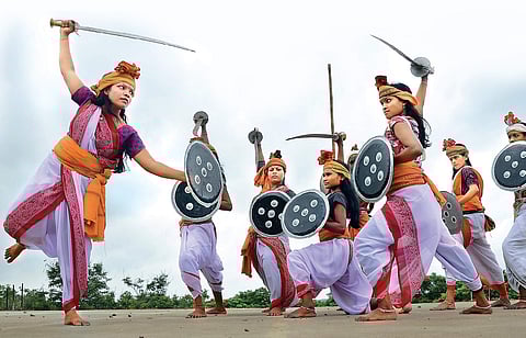 Sunita Behera with her students | Biswanath Swain