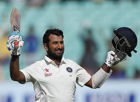 Indian batsman Cheteshwar Pujara (Photo | AP)