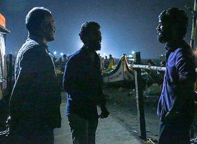 From the set of 'Vada Chennai' | Twitter/Dhanush