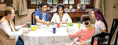 A scene from the sitcom Breakfast in Bangalore