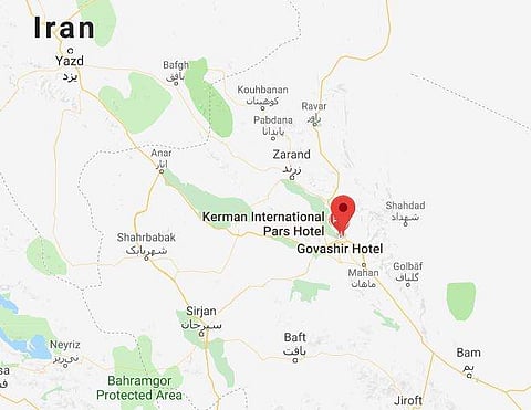 With the tremors hitting around 60 kilometres (37 miles) north of Kerman, USGS modelling predicted a low chance of widespread loss to life or property.