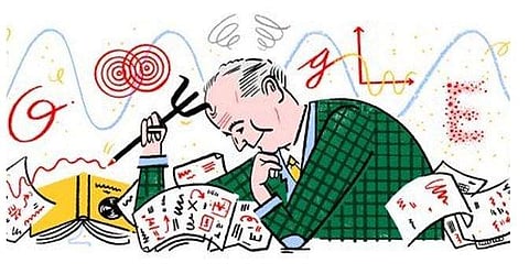 Google honoured the German born Physicist and mathematician Max Born on Monday. The Google Doodle celebrates the 135th birth anniversary of the scientist who discovered one of the most important rule in quantum mechanics. (Image Courtesy Google)