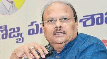 Andhra Pradesh minister Yanamala Ramakrishnudu.