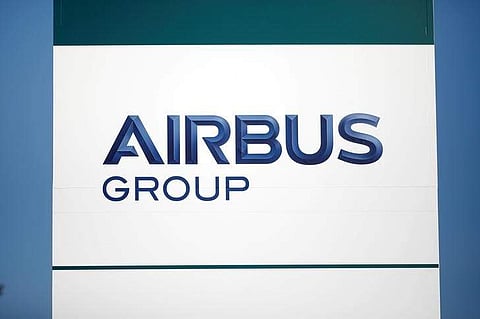A picture shows the logo of Airbus Group at the site in Suresnes, near Paris, France, December 15, 2016. REUTERS