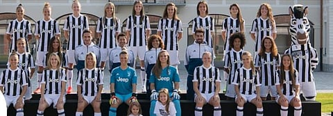 Juventus women football team (Twitter/Juventus FC Women‏)
