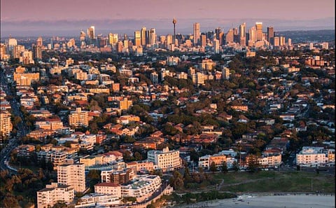 Ashok staggering 4,070 km across the Australian outback to draw attention to the unfair business environment (Facebook/Australia.com)