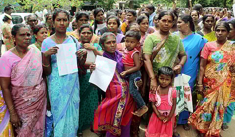 Sri Lankan refugees in Tamil Nadu. (Express Photo | S Dinesh)
