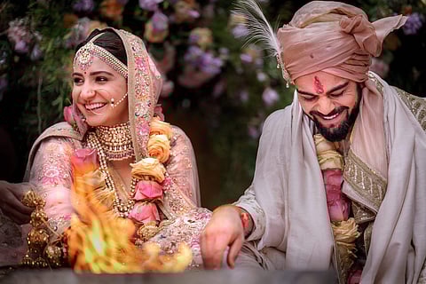 Indian cricket captain Virat Kohli and Bollywood actress Anushka Sharma got married in Italy. | PTI