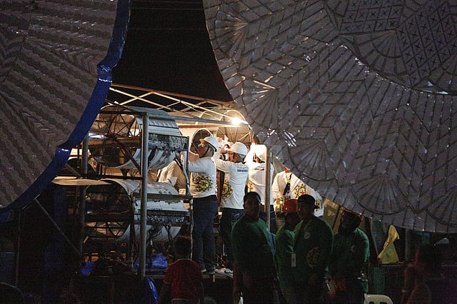 Villagers come together to participate in the competition and  these lanterns are a symbol of unity for the villagers.  (Photo| AP)