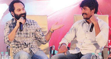 Fahadh Faasil and Sivakarthikeyan at a press meet in Kochi | Melton Antony .