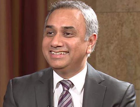 Salil S Parekh. (YouTube screengrab)