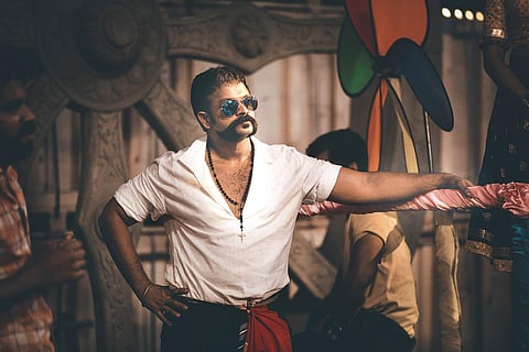 Actor Jayasurya in a still from Aadu 2