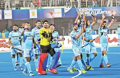 Indian hockey team players (EPS | Shamim Qureshy)