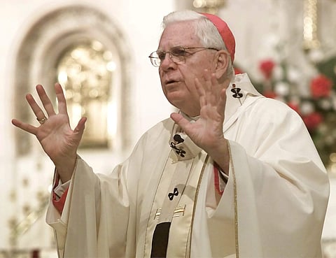 Evidence that the former archbishop of Boston had protected paedophile priests for years and hushed up their abuse of children to protect the Church hierarchy shattered a once venerated career. (Cardinal Bernard Law | AFP.)