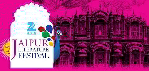The Zee Jaipur Literature Festival logo. (Photo | Indulge)