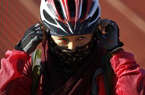 The Druk Gawa Khilwa nunnery in Katmandu, Nepal teaches its nuns a mixture of martial arts and meditation as a means of empowering the young women. (Photo | AP)