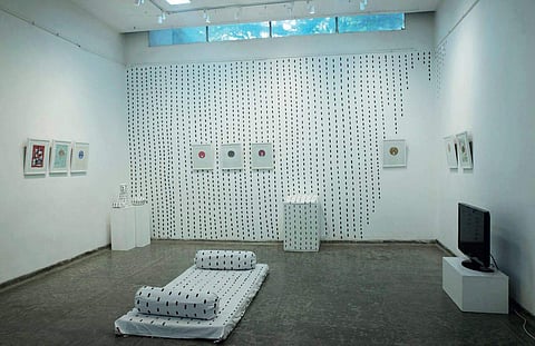 Homemakers aren’t idlers, says artist, in black & white