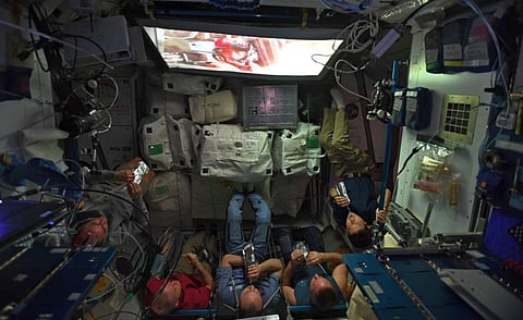 Audience in space: Astronauts watch 'Star Wars: The Last Jedi' in orbit