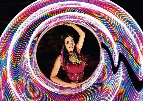 Sway with fire, hula hoops and a crystal ball