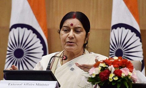 External Affairs Minister Sushma Swaraj (File | PTI)