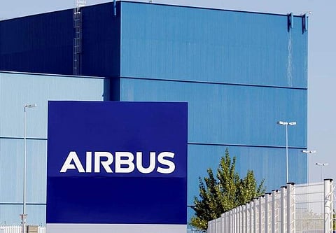 The logo of Airbus Group is seen on the company's headquarters building in Toulouse, Southwestern France. (File | Reuters)