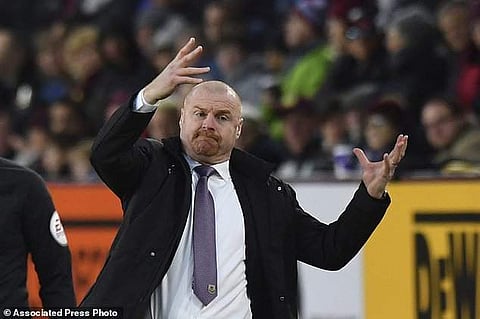 Burnley manager Sean Dyche