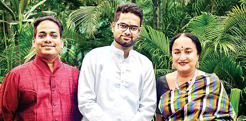 Aravinth Kumarasamy, , Prince Pratap Sinh Serfoji Rajebhosle and Lakshmi Vishwanathan