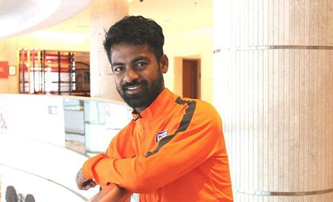 East Bengal's Indian international Mohammed Rafique (Twitter/KF East Bengal)