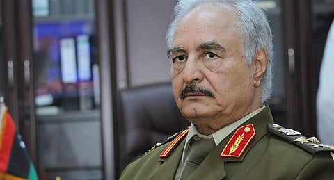 Khalifa Haftar  heads the self-proclaimed Libyan National Army | AP