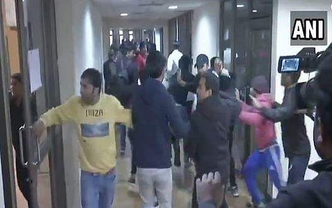 The day was progressing smoothly till Sushil won all his bouts. | Image Courtesy: @ANI